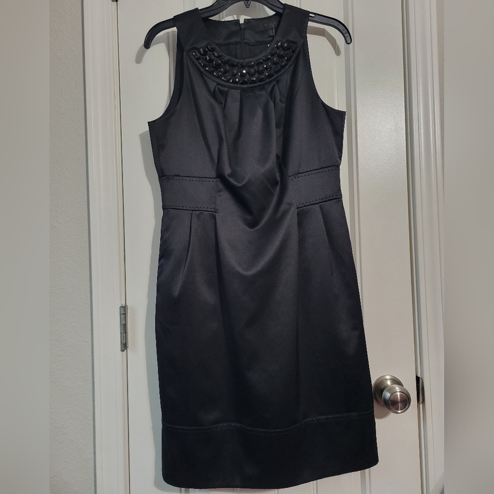 🎰Beaded Neckline Sleeveless LBD